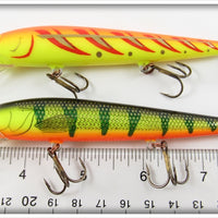 Storm Yellow Red Fire Tiger & Perch Thunder Stick Pair