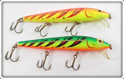 Storm Yellow Red Fire Tiger & Green Fire Tiger Thunder Stick Pair