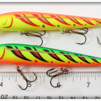 Storm Yellow Red Fire Tiger & Green Fire Tiger Thunder Stick Pair