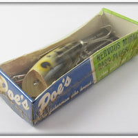 Vintage Poe's Cream Black Coachdog Blurpee No. 611 Sealed In Box