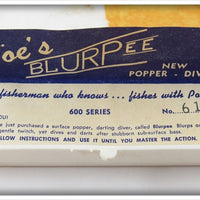 Poe's Green Black Coachdog Blurpee No. 612 In Correct Box