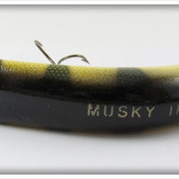 Vintage Lazy Ike Perch Musky Ike In Correct Box KL-5 PE