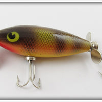 Vintage Poe's Yellow Perch Ace In The Hole No. 518 In Correct Box