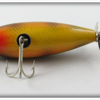 Vintage Poe's Yellow Perch Ace In The Hole No. 518 In Correct Box