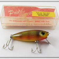 Poe's Yellow Perch Nervous Miracle No. 118 In Correct Box
