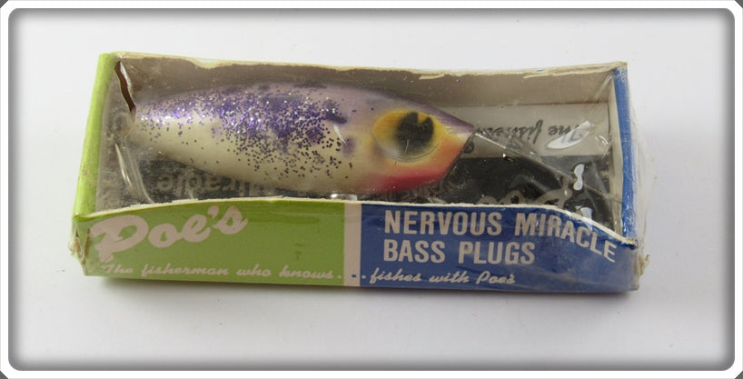 Poe's Purple Coachdog With Sparkles Nervous Miracle No. 226 S Sealed In Box