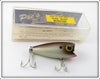 Vintage Poe's Threadfin Shad Blurpee No. 607 Lure In Correct Box