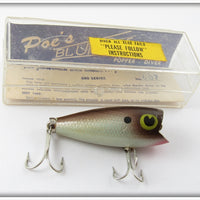 Vintage Poe's Threadfin Shad Blurpee No. 607 Lure In Correct Box