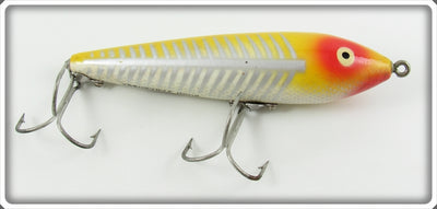 Heddon Yellow Shore Wood Zaragossa Lure