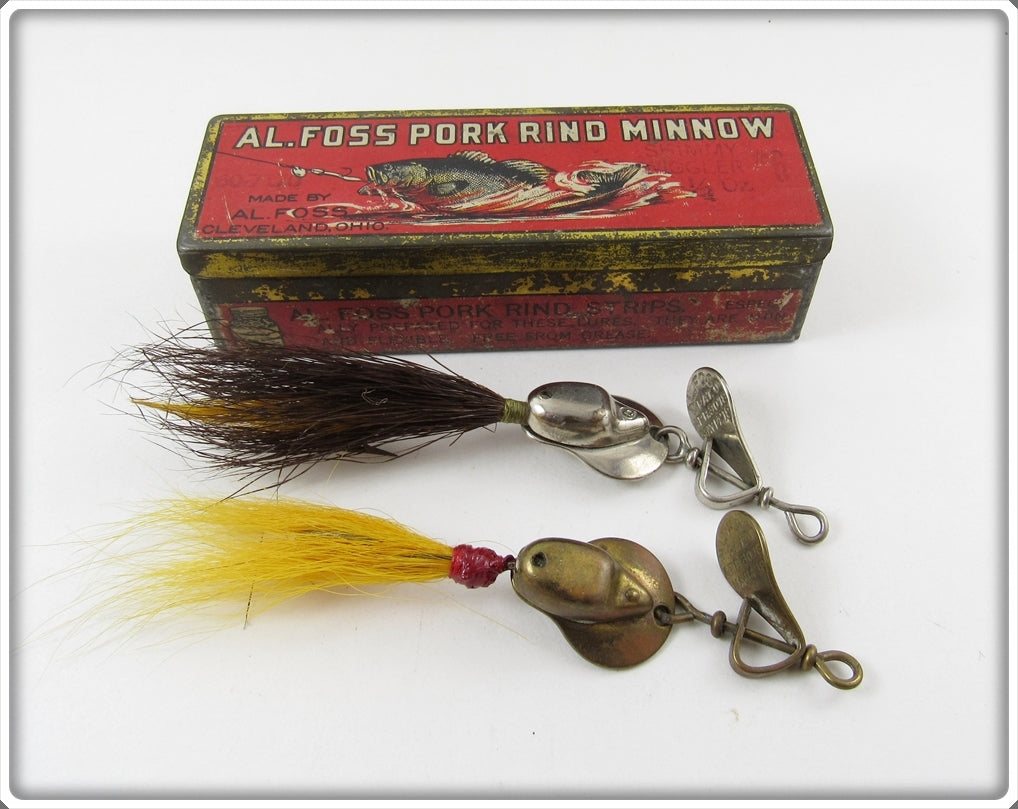 AL Foss Shimmy No 6 Antique Fishing Lure