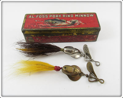 Al Foss Shimmy Wiggler No. 6 Pair In One Correct Box