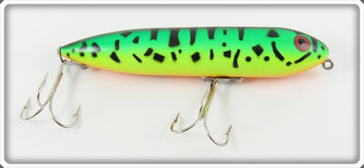 Heddon GRA Fluorescent Green Crawdad Zara Spook Lure 