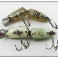 Heddon Pike Scale & Shad Jointed River Runt Spook Sinker Pair