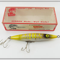Heddon Yellow Dying Quiver In Correct Box