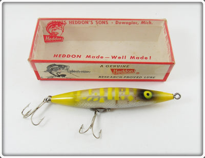 Heddon Yellow Dying Quiver In Correct Box