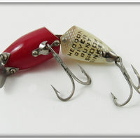 Heddon Red & White Jointed River Runt Spook Sinker In Correct Box