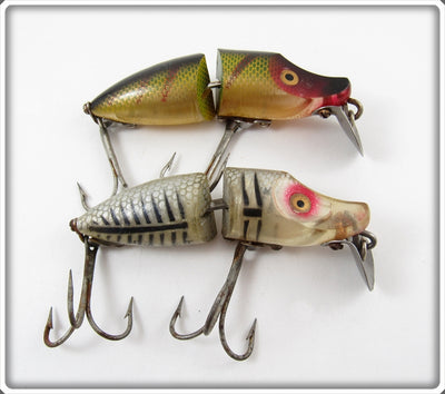 Heddon Perch & Silver Shore Jointed River Runt Spook Sinker Pair