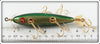 Winchester 2001 Gold Scale Black Back Green Belly Minnow In Box