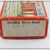 Heddon Yellow Shore Scoop Lip Do Deeper River Runt In Correct Box