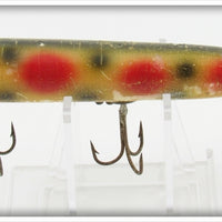 Vintage Heddon Strawberry Spotted Vamp Lure