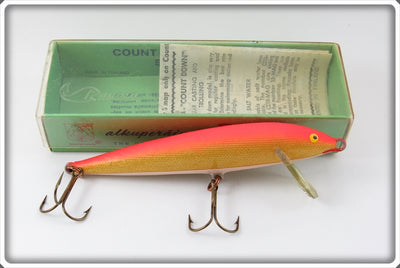 Rapala GFR Gold Fluorescent Red Countdown CD-11 In Box