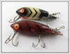 Bomber Bait Co Model 300 Pair: Crawdad & White Black Ribs