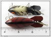 Bomber Bait Co Model 300 Pair: Crawdad & White Black Ribs