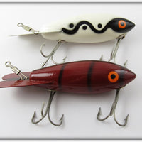 Vintage Bomber Bait Co Model 600 Lure Pair