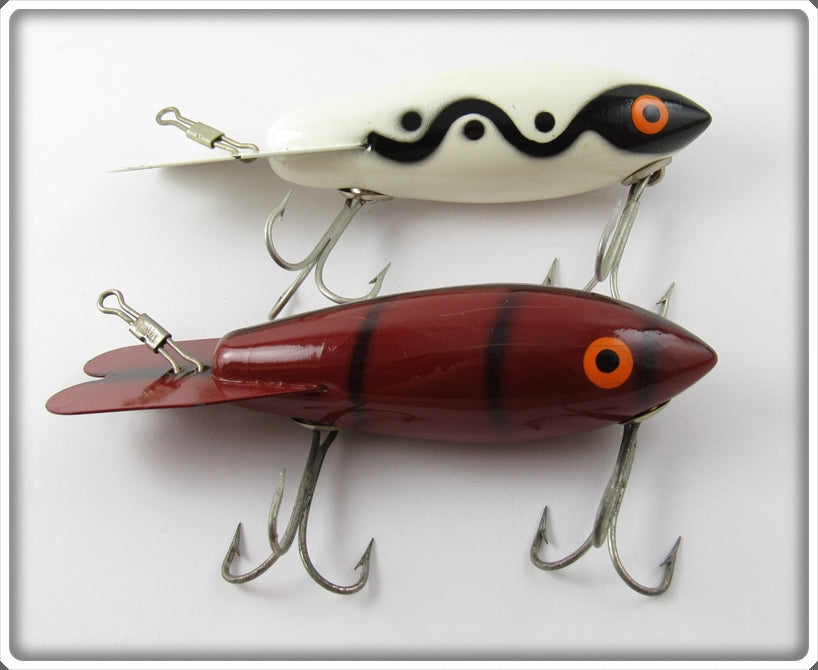Vintage Bomber Bait Co Model 600 Lure Pair