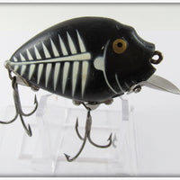 Vintage Heddon Black Shore 9630 XBW Punkinseed Lure