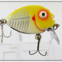 Vintage Heddon Yellow Shore Tiny Punkinseed Lure 380 XRY