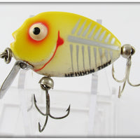 Vintage Heddon Yellow Shore Tiny Punkinseed