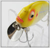 Vintage Heddon Yellow Shore Tiny Punkinseed