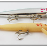 Vintage Cordell Bone & Chrome Red Fin Lure