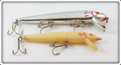 Vintage Cordell Bone & Chrome Red Fin Lure