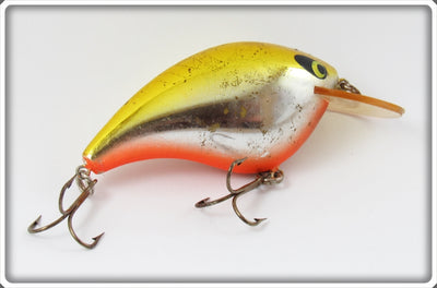 Vintage Smithwick Silver Yellow Back Orange Belly Bo Jack Lure