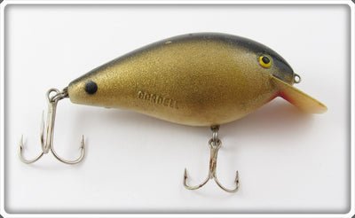 Vintage Cotton Cordell Metallic Gold Big O Lure