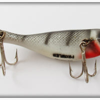Vintage Heddon BWX Black/Black Prowler Lure