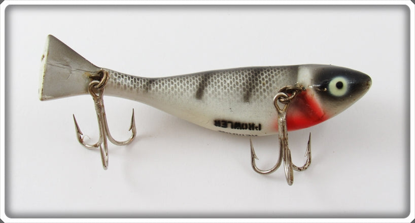 Vintage Heddon BWX Black/Black Prowler Lure