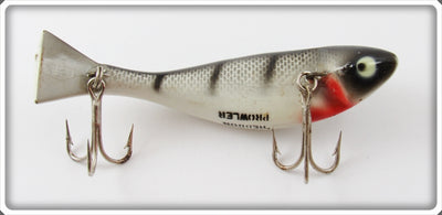 Vintage Heddon BWX Black/Black Prowler Lure