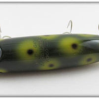 South Bend Gladding Frog Spot Bass Oreno In Correct Box 973 FF