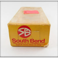 South Bend Gladding Frog Spot Bass Oreno In Correct Box 973 FF