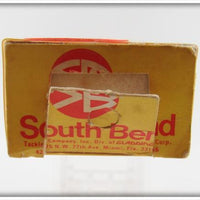 South Bend Gladding Yellow Perch Bass Oreno In Correct Box 973 YP