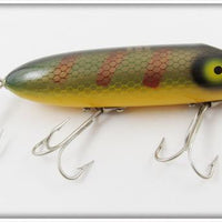 South Bend Gladding Yellow Perch Bass Oreno In Correct Box 973 YP