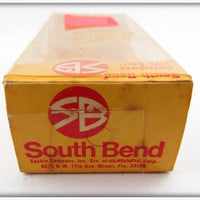 South Bend Gladding Yellow Perch Bass Oreno In Correct Box 973 YP