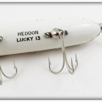 Heddon Silver Flitter Lucky 13 In Correct Box