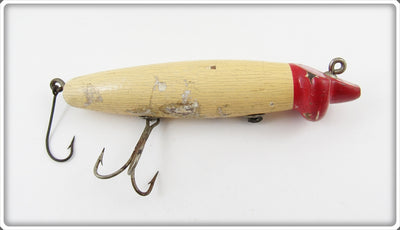 Shur Strike Red & White Style G Slope Nose Lure