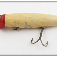 Shur Strike Red & White Style G Slope Nose Lure