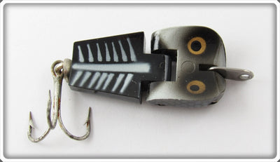 Vintage Heddon Black Shore Tiny Stingaree Lure 330 XBW