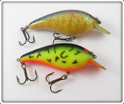 Vintage Bill Norman Green Crawdad & Glitter Little N Lure
